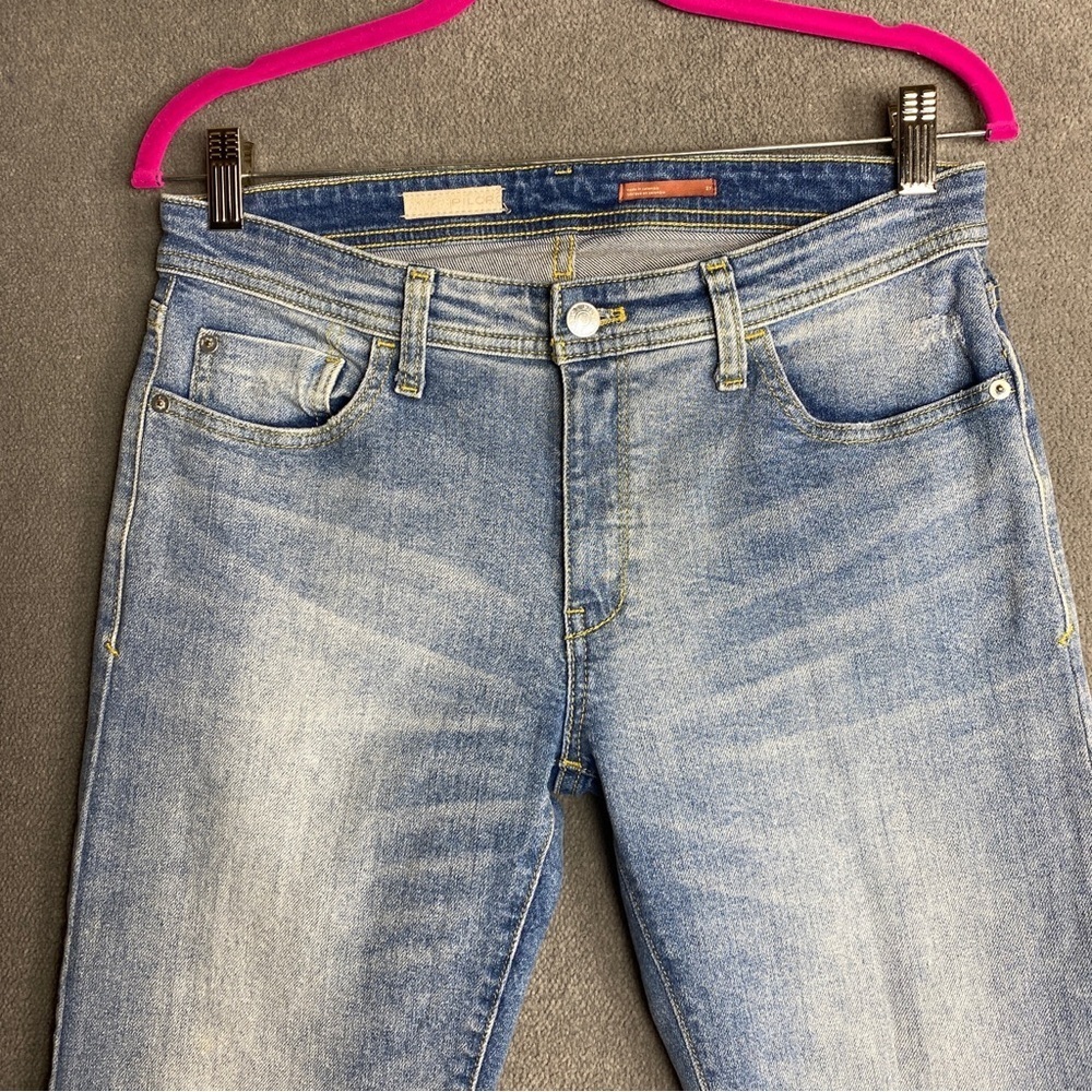 Anthropologie Pilcro Slim Boyfriend Classic Blue Women's jeans size 27 - Picture 2 of 7